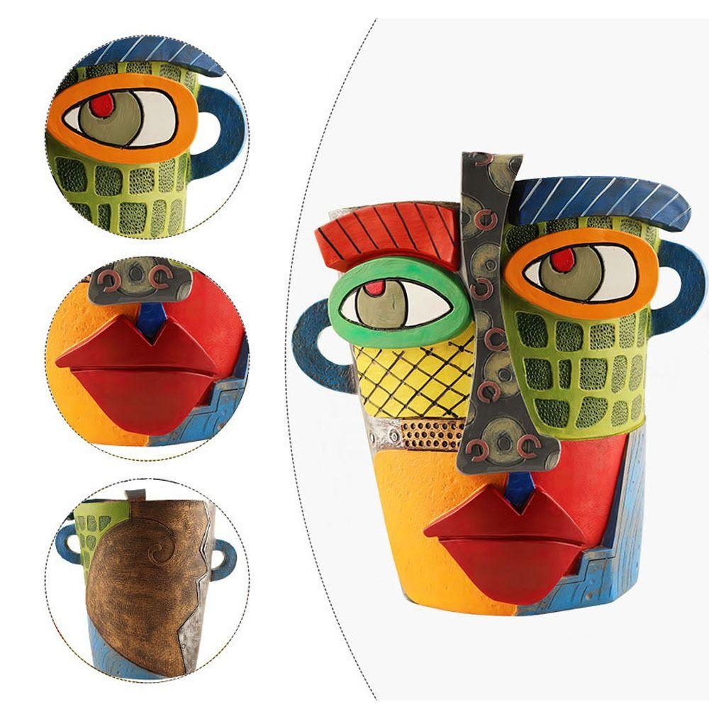 Human Face Art Abstract Flower Pot Colorful Plant Flower Pot Funny Human Face Flower Pot
Human Face Art Abstract Flower Pot Colorful Plant Flower Pot Funny Human Face Flower Pot
