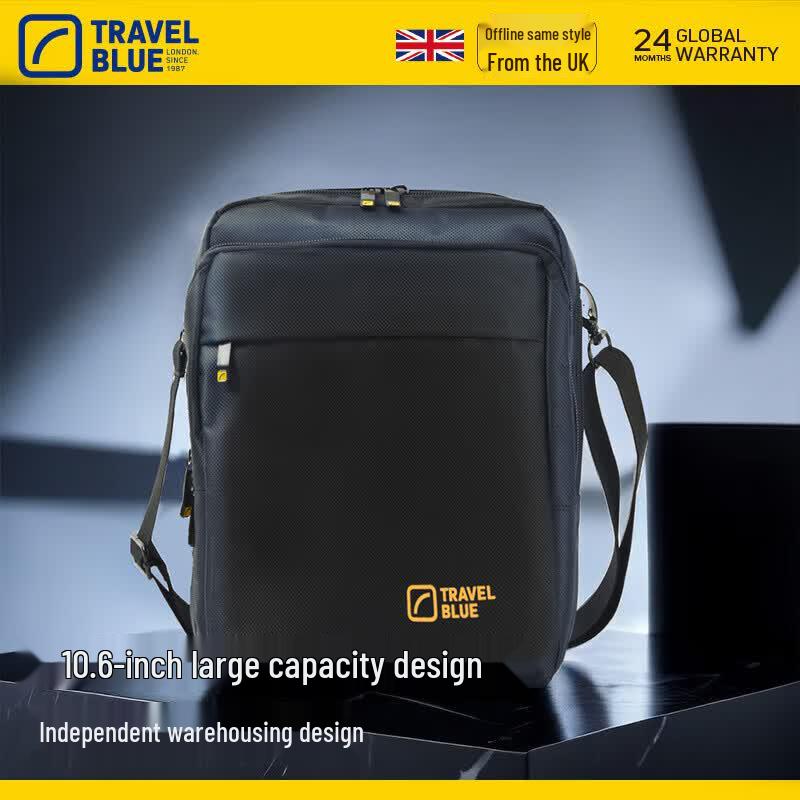 TRAVEL BLUE Water-Resistant City Crossbody Bag
TRAVEL BLUE Water-Resistant City Crossbody Bag