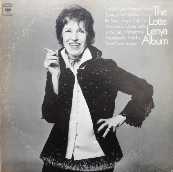 LP Record LOTTE LENYA - Lotte Lenya Album MG30087 COLUMBIA 1970 US Classical Used
LP Record LOTTE LENYA - Lotte Lenya Album MG30087 COLUMBIA 1970 US Classical Used