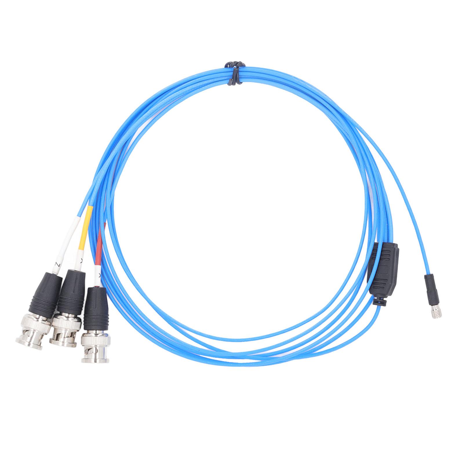 Acceleration Sensor Test Cable 8‑36UNF 4 Pin Female to 3 BNC Connector PTFE Sheathed Vibration Accel
Acceleration Sensor Test Cable 8‑36UNF 4 Pin Female to 3 BNC Connector PTFE Sheathed Vibration Accel