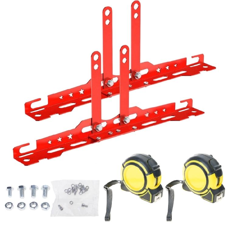 Professional Wheel Leveling Alignment Tool Kit Suitable for 14mm 16mm Nut Includes Measuring Tape Wall Mountable Design червоний
Professional Wheel Leveling Alignment Tool Kit Suitable for 14mm 16mm Nut Includes Measuring Tape Wall Mountable Design червоний
