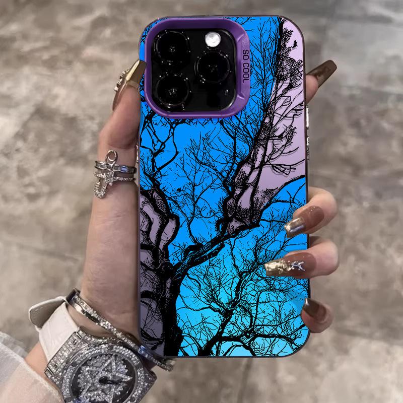 High-End Silver Blue Tree 17 Phone Case for Apple 15 Pro Max, Advanced Anti-Fall Protection iPhone 13 Pro
High-End Silver Blue Tree 17 Phone Case for Apple 15 Pro Max, Advanced Anti-Fall Protection iPhone 13 Pro
