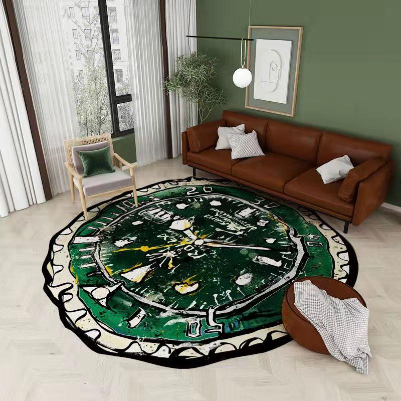 Clock Dial Art Printed Floor Mat Door Mats Lounge Rug Kids Carpet Living Room Bedroom Cloakroom Modern Home Decoration Rugs 80x80CM
Clock Dial Art Printed Floor Mat Door Mats Lounge Rug Kids Carpet Living Room Bedroom Cloakroom Modern Home Decoration Rugs 80x80CM