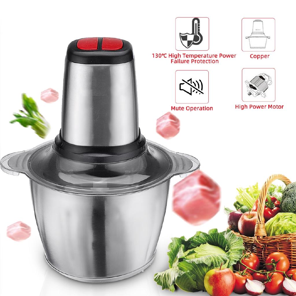 3L 300W 2 Speeds Capacity Stainless Steel Electric Chopper Meat Grinder Multifunction Mincer Food Processor Slicer For Meat Bean
3L 300W 2 Speeds Capacity Stainless Steel Electric Chopper Meat Grinder Multifunction Mincer Food Processor Slicer For Meat Bean