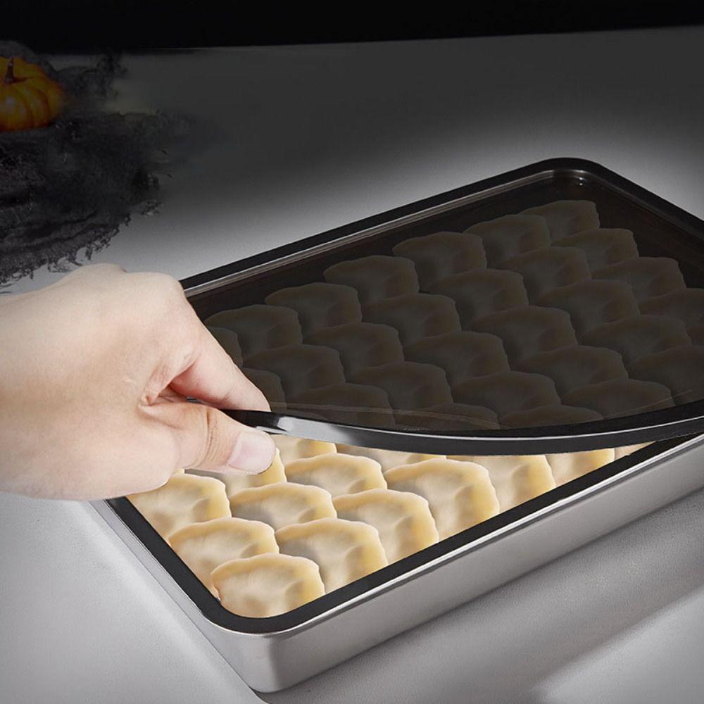 with Plastic Lid Food Storage Tray Stainless Steel Dumplings Box Prep Meal Tray BBQ No Lid
with Plastic Lid Food Storage Tray Stainless Steel Dumplings Box Prep Meal Tray BBQ No Lid