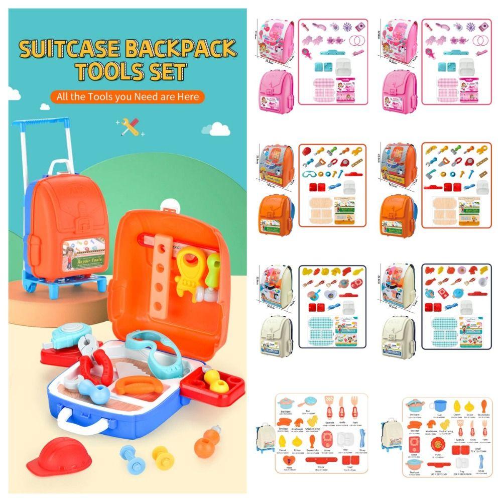 Kitchen Toys Simulation Cooking Toys Mini Portable Kids Tool Kit Bag Makeup Suitcase Toy Kids
Kitchen Toys Simulation Cooking Toys Mini Portable Kids Tool Kit Bag Makeup Suitcase Toy Kids