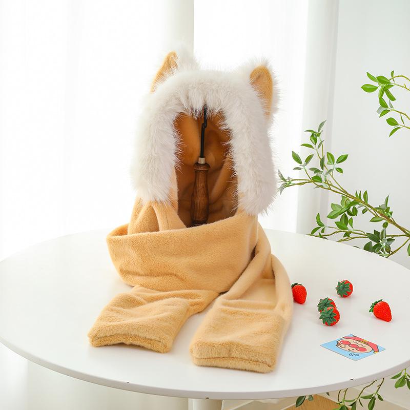 Plush Bear Stylish Winter Hat And Scarf For Men And Women Soft And Warm Design жовтий
Plush Bear Stylish Winter Hat And Scarf For Men And Women Soft And Warm Design жовтий