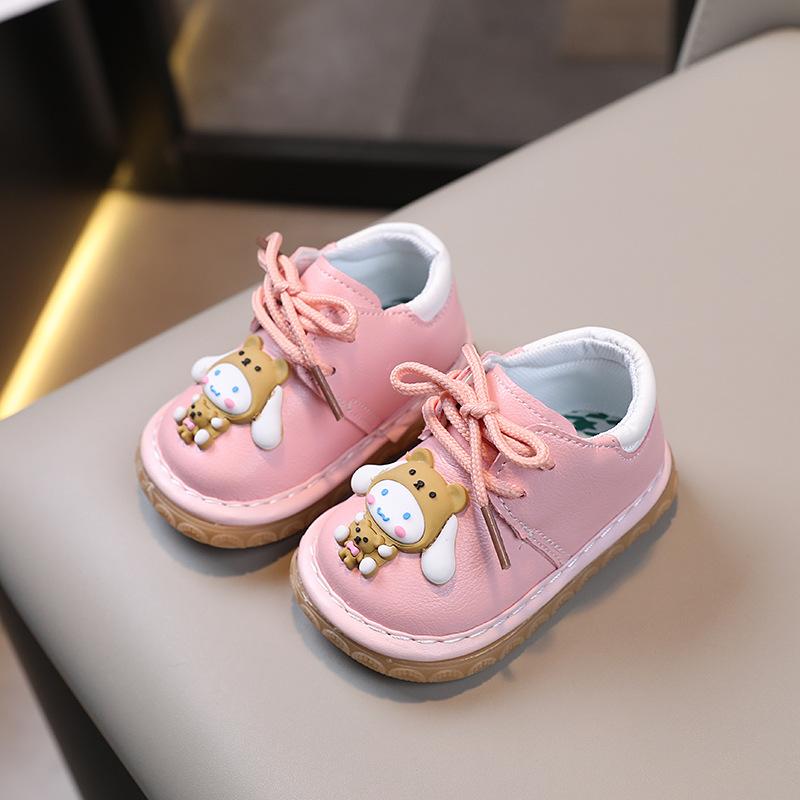 Spring and Autumn New Whistle Boys Single Shoes 0-1-2 Years Old Beef Tendon Sole Called Soft Sole Baby Girl Shoes 20 рожевий
Spring and Autumn New Whistle Boys Single Shoes 0-1-2 Years Old Beef Tendon Sole Called Soft Sole Baby Girl Shoes 20 рожевий