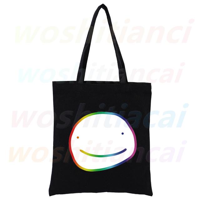 Dream Smp Каваий Хип-хоп Мультяшный Графический Холщовый Шоппер Женский Девушка Тоут Эко Шоппер Сумки на Плечо, Дропшиппинг 24*26cm
Dream Smp Каваий Хип-хоп Мультяшный Графический Холщовый Шоппер Женский Девушка Тоут Эко Шоппер Сумки на Плечо, Дропшиппинг 24*26cm