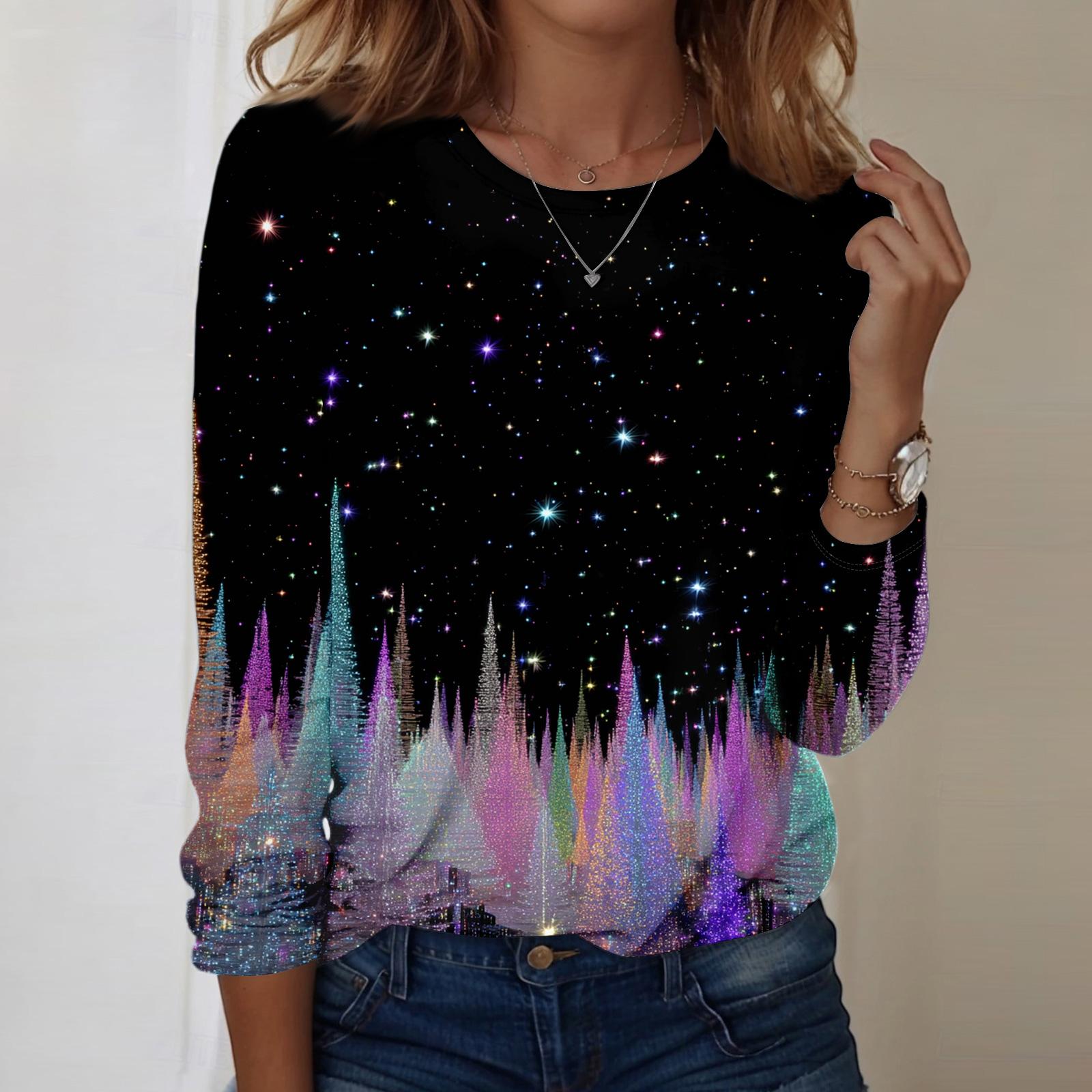 Рубашки с длинным рукавом для женщин, милые футболки с графическим принтом, блузки, повседневные базовые топы больших размеров, пуловеры XXXL фиолетовый
Рубашки с длинным рукавом для женщин, милые футболки с графическим принтом, блузки, повседневные базовые топы больших размеров, пуловеры XXXL фиолетовый