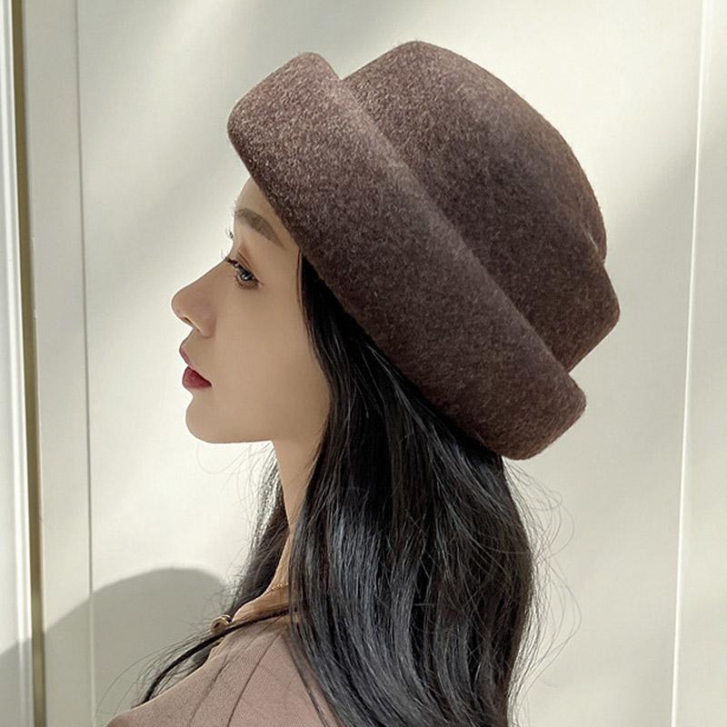 Warm Winter Beret Hats Men s Women Crushable Pork Pie Fedoras Ladies Pillbox Hat Wedding Hat Irregular Brim Caps
Warm Winter Beret Hats Men s Women Crushable Pork Pie Fedoras Ladies Pillbox Hat Wedding Hat Irregular Brim Caps
