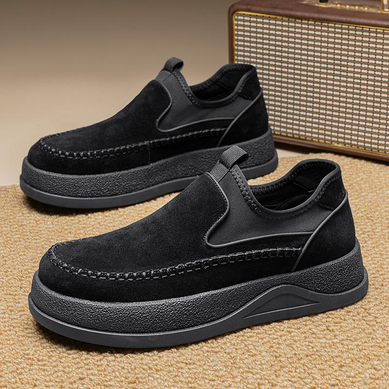 British leather shoes imitation pig eight leather casual four seasons wear thick-soled loafers autumn 44 чорний
British leather shoes imitation pig eight leather casual four seasons wear thick-soled loafers autumn 44 чорний