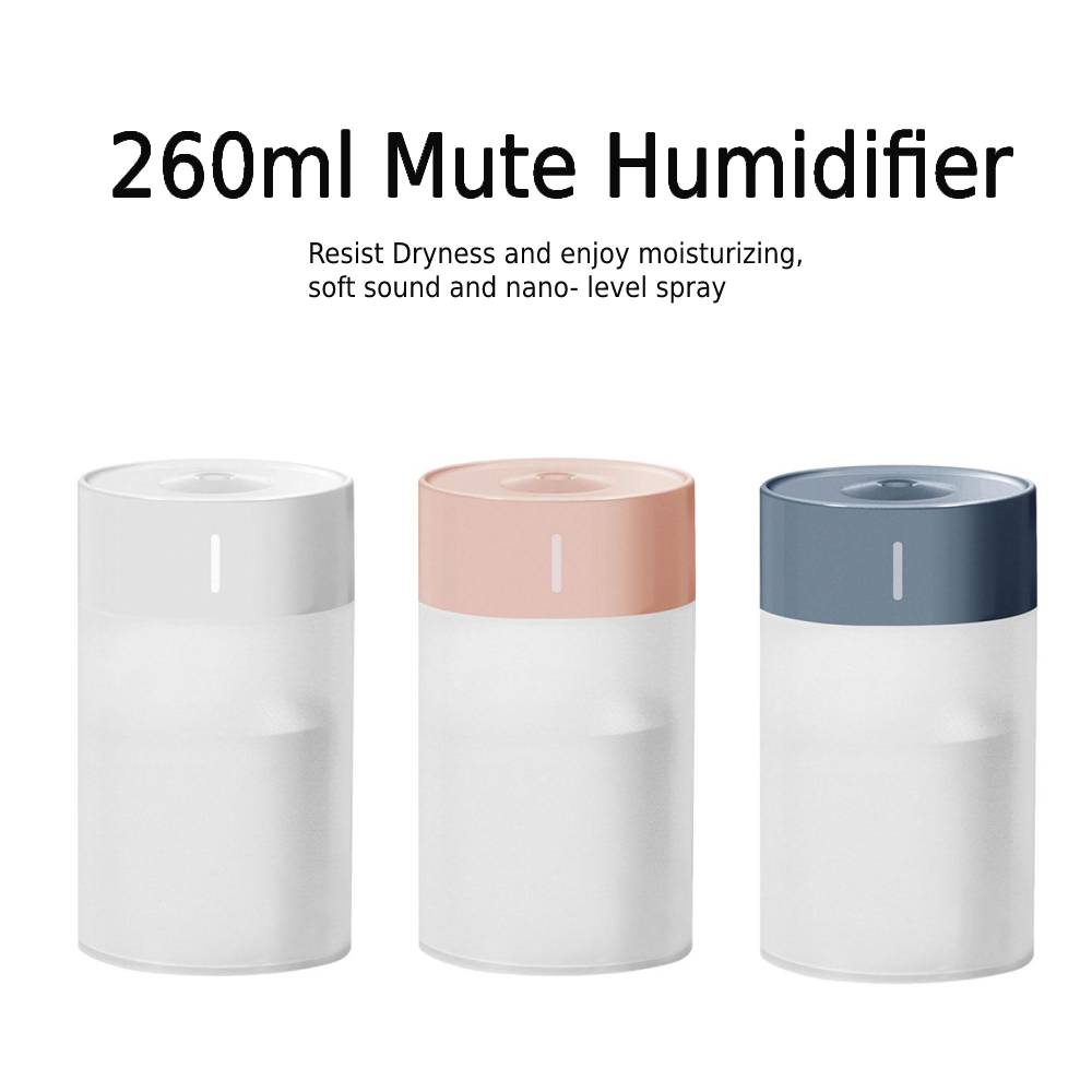 260ml USB Ultrasonic Air Humidifier Aroma Essential Oil Diffuser Mini Air Humidifier With Light Cool Mist Maker Car Purifier
260ml USB Ultrasonic Air Humidifier Aroma Essential Oil Diffuser Mini Air Humidifier With Light Cool Mist Maker Car Purifier
