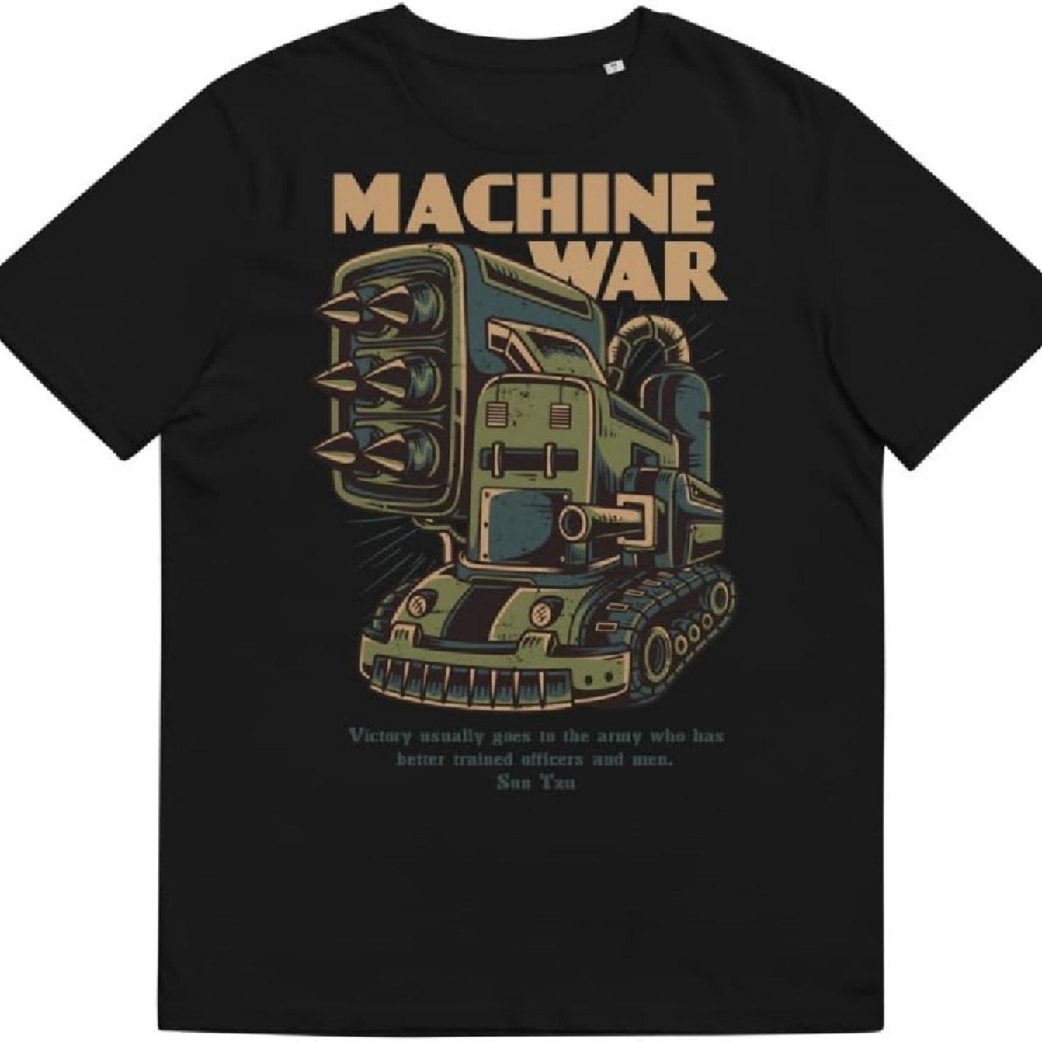 Machine War 100% Organic Cotton Men s T-Shirt S
Machine War 100% Organic Cotton Men s T-Shirt S