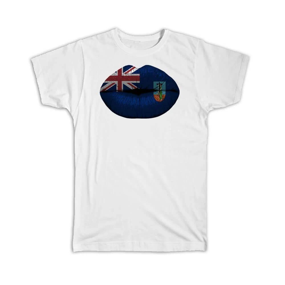 Gift T-Shirt : Lips Montserratian Flag Montserrat Expat Country For Her Women 4XL
Gift T-Shirt : Lips Montserratian Flag Montserrat Expat Country For Her Women 4XL