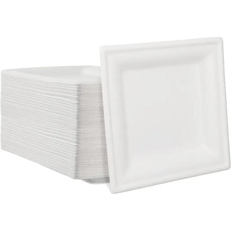 Одноразовые квадратные тарелки Бытовая кухня Ресторан Фруктовый салат Десерт Закуска День рождения Вечеринка Рождество Пикники Столовая посуда 25PCS белый
Одноразовые квадратные тарелки Бытовая кухня Ресторан Фруктовый салат Десерт Закуска День рождения Вечеринка Рождество Пикники Столовая посуда 25PCS белый