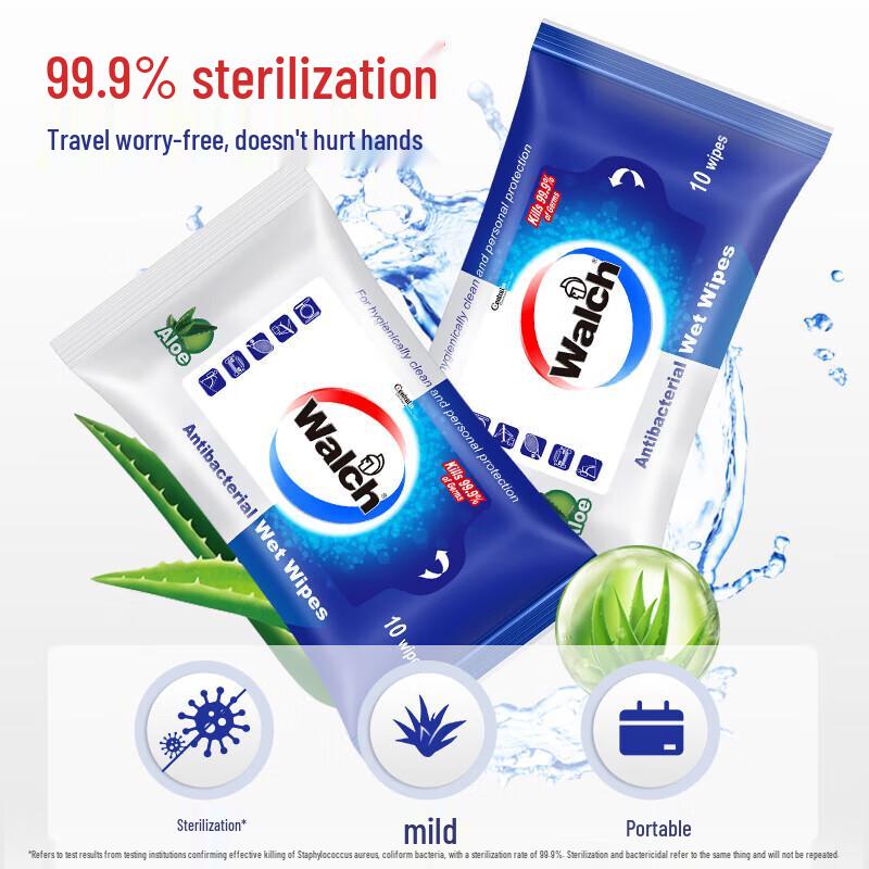 Walch Aloe Cleansing Wet Wipes
Walch Aloe Cleansing Wet Wipes