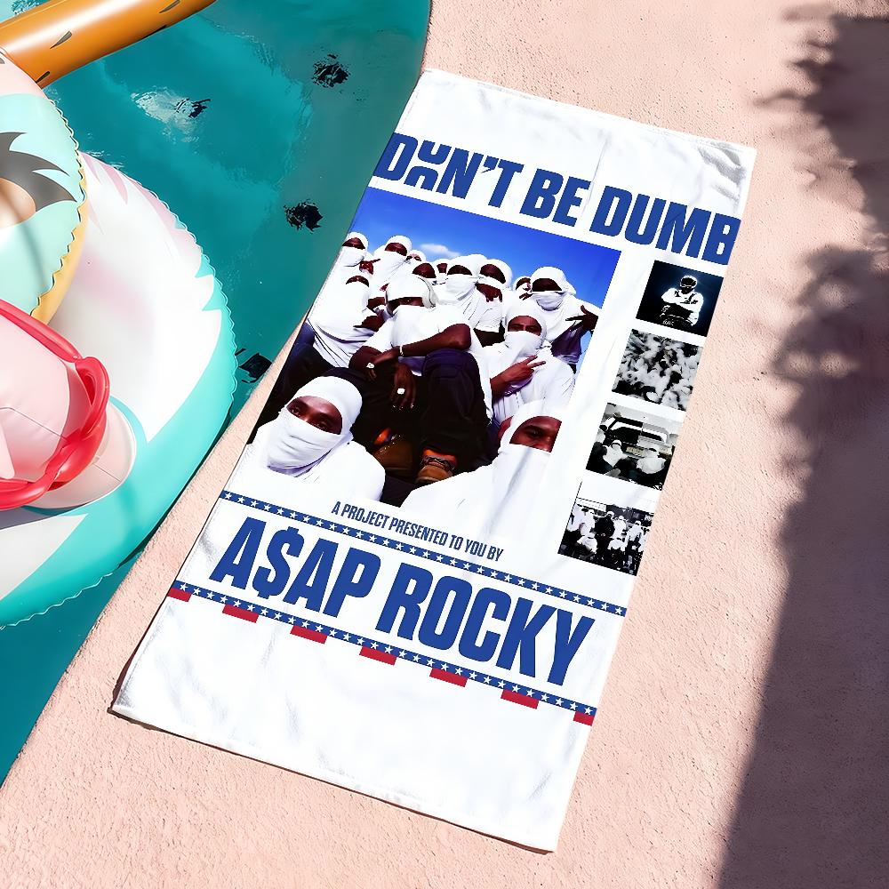 Rapper A-Asap R-Rocky-Don t Be Dumb Towel Quick Dry Soft Yoga Swimming Fitness Mountain Climbing Large Beach Towels W40*H60(CM)
Rapper A-Asap R-Rocky-Don t Be Dumb Towel Quick Dry Soft Yoga Swimming Fitness Mountain Climbing Large Beach Towels W40*H60(CM)