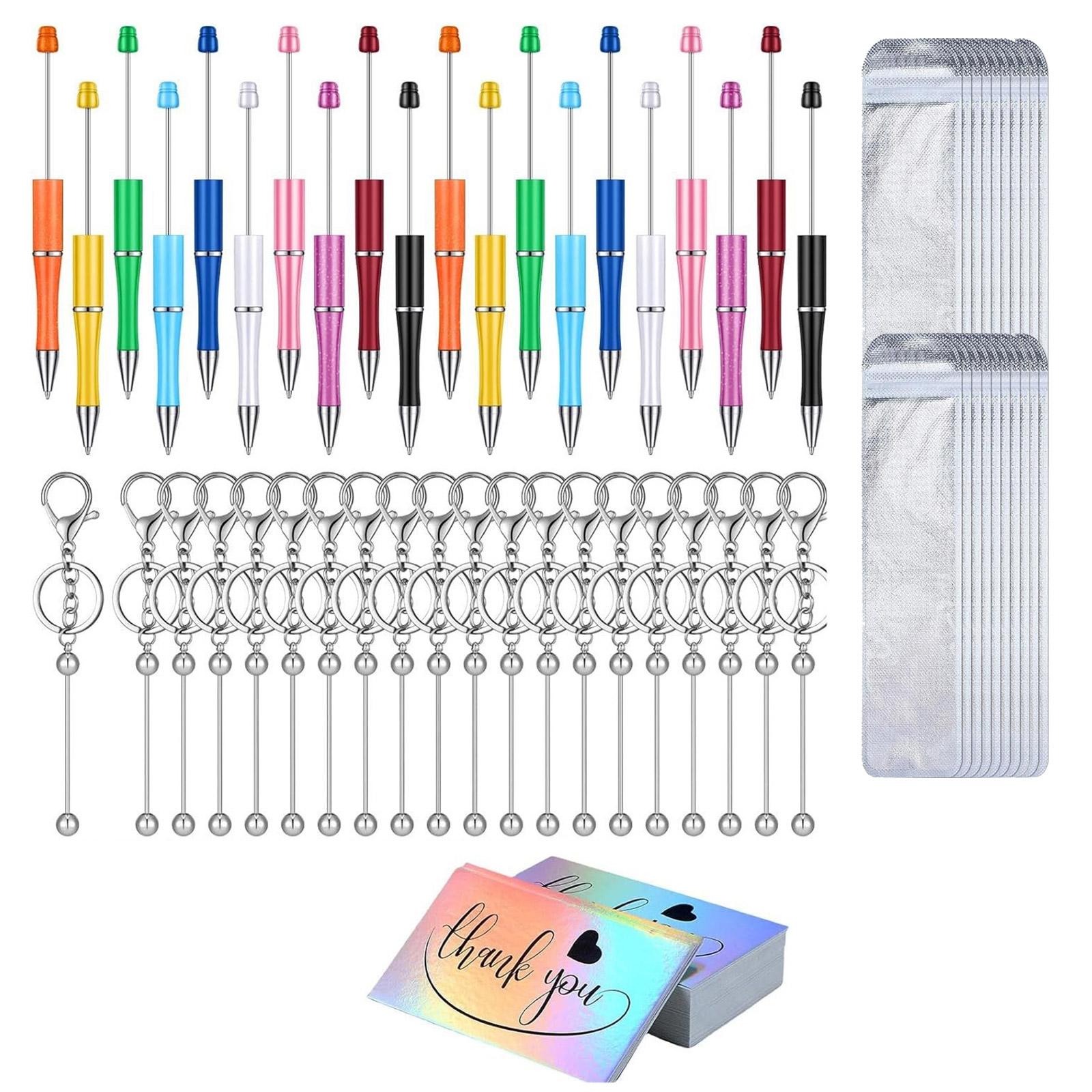Set of 80 Ballpoint Pen Kit with Colorful Bead Personalized Stationery Accessories Beadable Pens and Keychain for Custom 1
Set of 80 Ballpoint Pen Kit with Colorful Bead Personalized Stationery Accessories Beadable Pens and Keychain for Custom 1