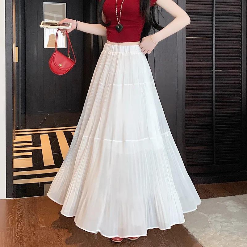 Gentle Style Purple Skirt for Women In Summer New High-waisted Fairy Pleated Skirt for All-match Pleated Skirt 2XL
Gentle Style Purple Skirt for Women In Summer New High-waisted Fairy Pleated Skirt for All-match Pleated Skirt 2XL