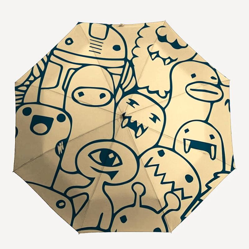 1pc Cartoon Characters Automatic Folding Umbrella - Compact 8-Rib Design, Durable Plastic & Iron, Lightweight for Outdoor Daily Use057
1pc Cartoon Characters Automatic Folding Umbrella - Compact 8-Rib Design, Durable Plastic & Iron, Lightweight for Outdoor Daily Use057