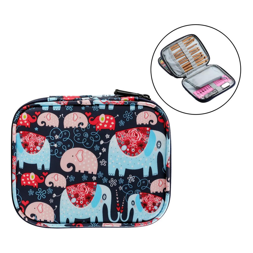 Portable Crochet Hook Organizer Bag Knitting Accessory Carry Bag
Portable Crochet Hook Organizer Bag Knitting Accessory Carry Bag