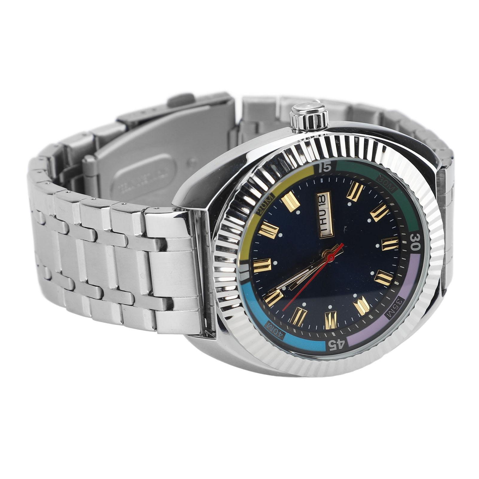 Men Analog Quartz Watch Water Proof Date Function Fashion Casual Wristwatch Stainless Steel Strap
Men Analog Quartz Watch Water Proof Date Function Fashion Casual Wristwatch Stainless Steel Strap