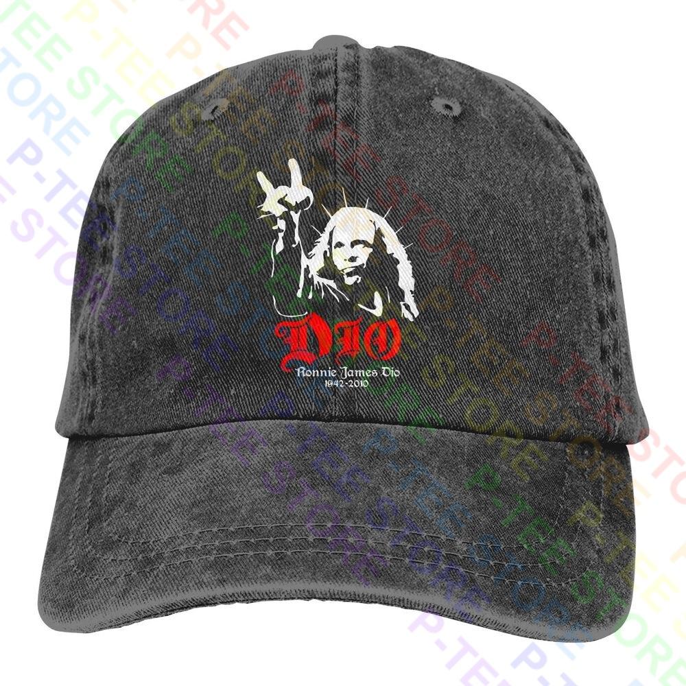 Ronnie James Dio Neon Knights 1942-2010 Бейсбольная кепка из потертого денима, шляпы дальнобойщика, популярные предложения
Ronnie James Dio Neon Knights 1942-2010 Бейсбольная кепка из потертого денима, шляпы дальнобойщика, популярные предложения
