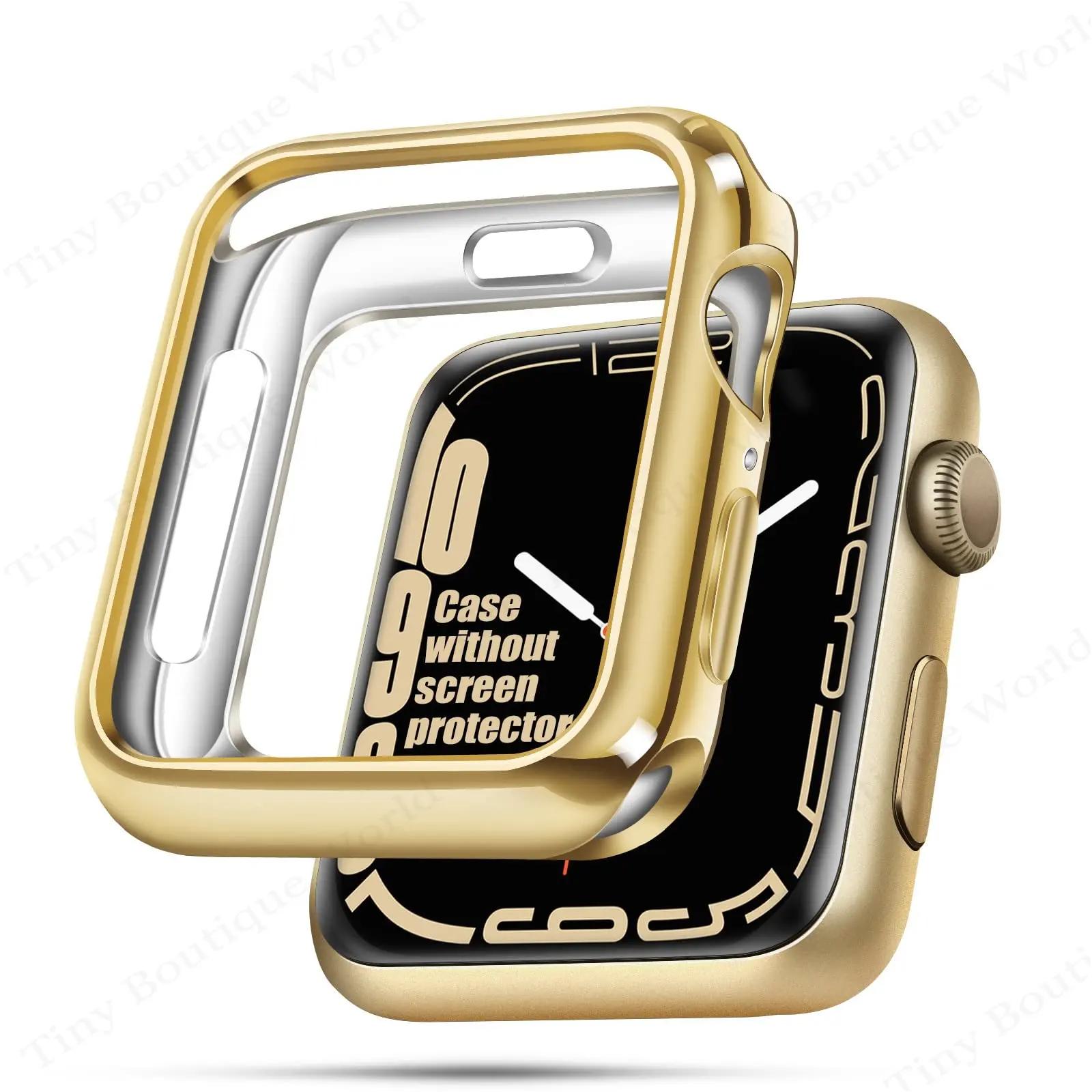 М який силіконовий чохол для Apple Watch Case 49мм 45мм 44мм 42мм 41мм 38мм Захисний бампер від подряпин Iwatch Series 8 7 6 SE 5 4 3 2 45mm золотий
М який силіконовий чохол для Apple Watch Case 49мм 45мм 44мм 42мм 41мм 38мм Захисний бампер від подряпин Iwatch Series 8 7 6 SE 5 4 3 2 45mm золотий