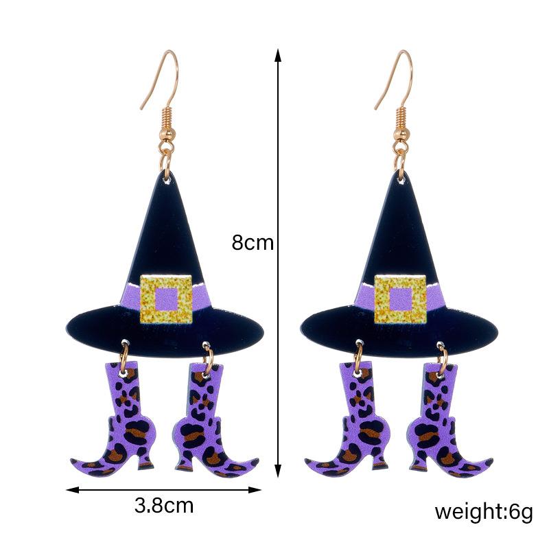 Европейские и американские трансграничные новые смешные серьги-шляпы на Хэллоуин, акриловые персонализированные серьги-сапоги шляпы волшебника фиолетовый
Европейские и американские трансграничные новые смешные серьги-шляпы на Хэллоуин, акриловые персонализированные серьги-сапоги шляпы волшебника фиолетовый