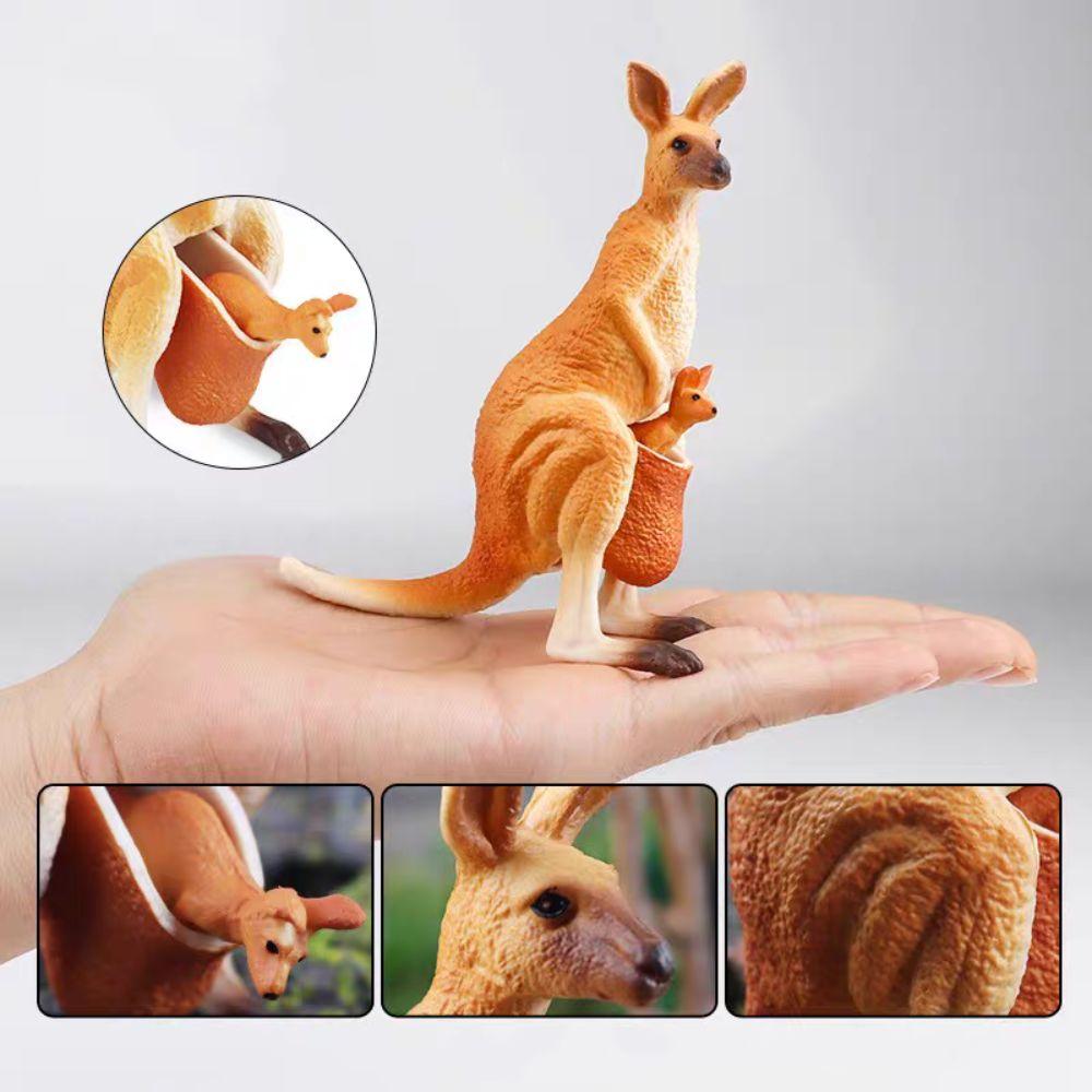 PVC Simulated Wildlife Model Handmad Simulated Wild Kangaroo Figurines Children Toys Style D
PVC Simulated Wildlife Model Handmad Simulated Wild Kangaroo Figurines Children Toys Style D