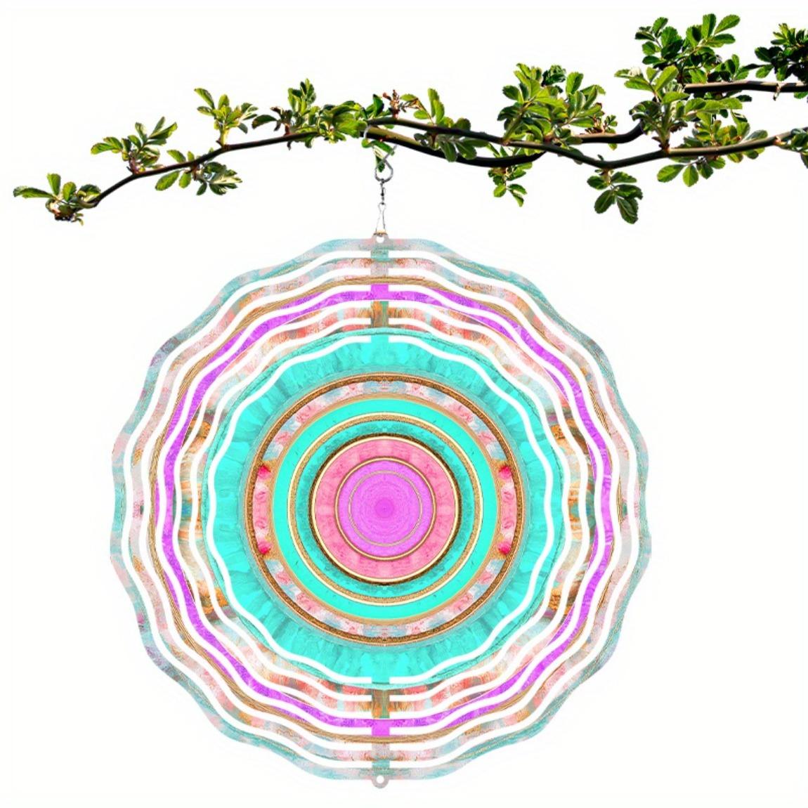 10 Inch Bohemian Mandala Wind Chime with 360 Rotating Hook No Battery Needed Perfect for Garden Patio Mother Day New Year Gift 01A
10 Inch Bohemian Mandala Wind Chime with 360 Rotating Hook No Battery Needed Perfect for Garden Patio Mother Day New Year Gift 01A