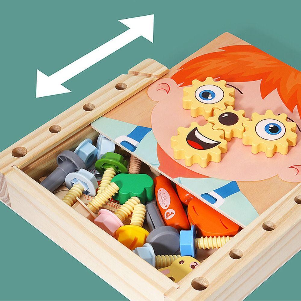 Montessori Puzzle Disassembly Set Wood Simulation Repair Tool Childrens Christmas Gifts Style A
Montessori Puzzle Disassembly Set Wood Simulation Repair Tool Childrens Christmas Gifts Style A
