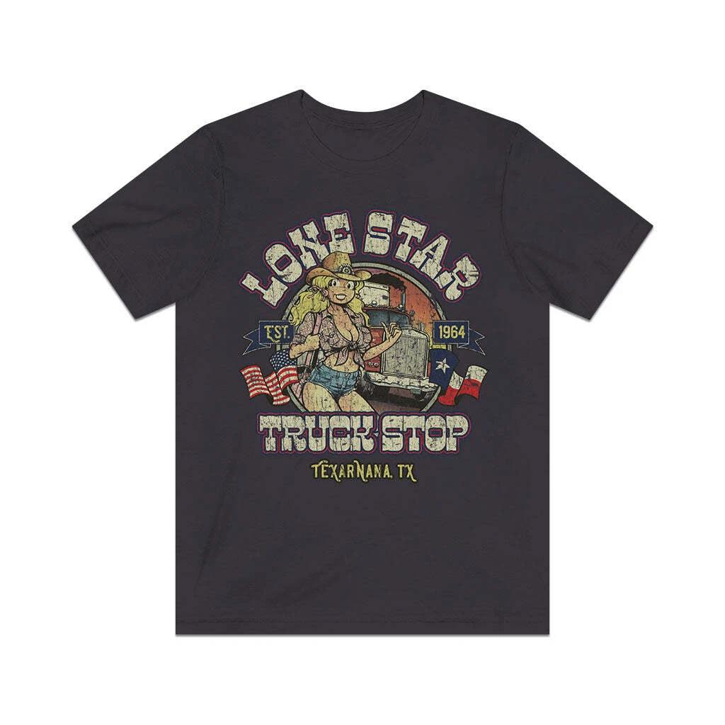 Lone Star Truck Stop 1964 Vintage Men’s T shirt S
Lone Star Truck Stop 1964 Vintage Men’s T shirt S
