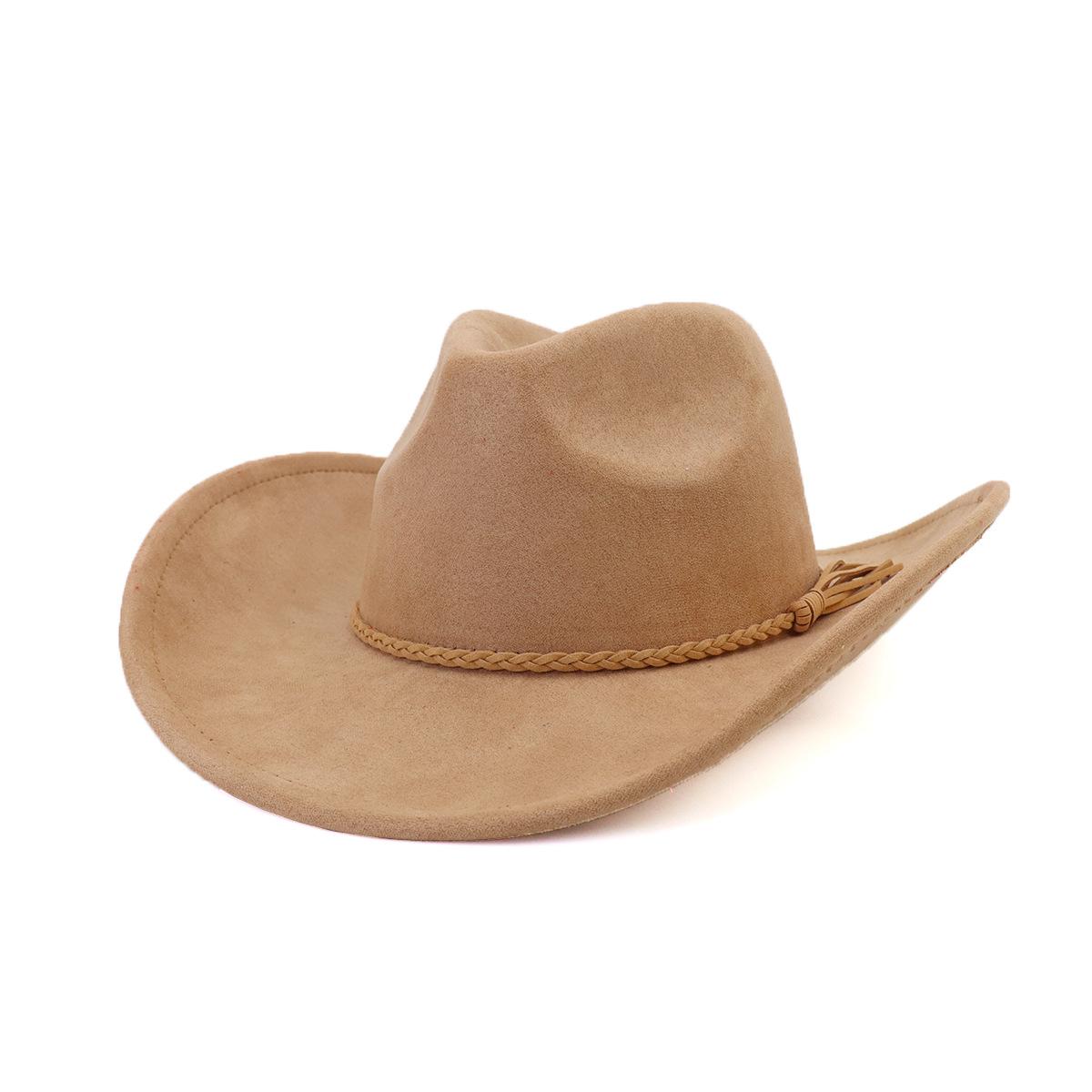 Horse Head Accessories suede cowboy hat jazz panama hat unisex women s hat wide brim cowboy hat sombrero vaquero M 56-58cm
Horse Head Accessories suede cowboy hat jazz panama hat unisex women s hat wide brim cowboy hat sombrero vaquero M 56-58cm