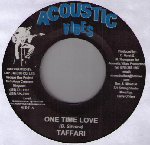 7inch Record TAFFARI One Time Love NONE Acoustic Vibes 2003 Jamaica Reggae Ska Dub Used
7inch Record TAFFARI One Time Love NONE Acoustic Vibes 2003 Jamaica Reggae Ska Dub Used