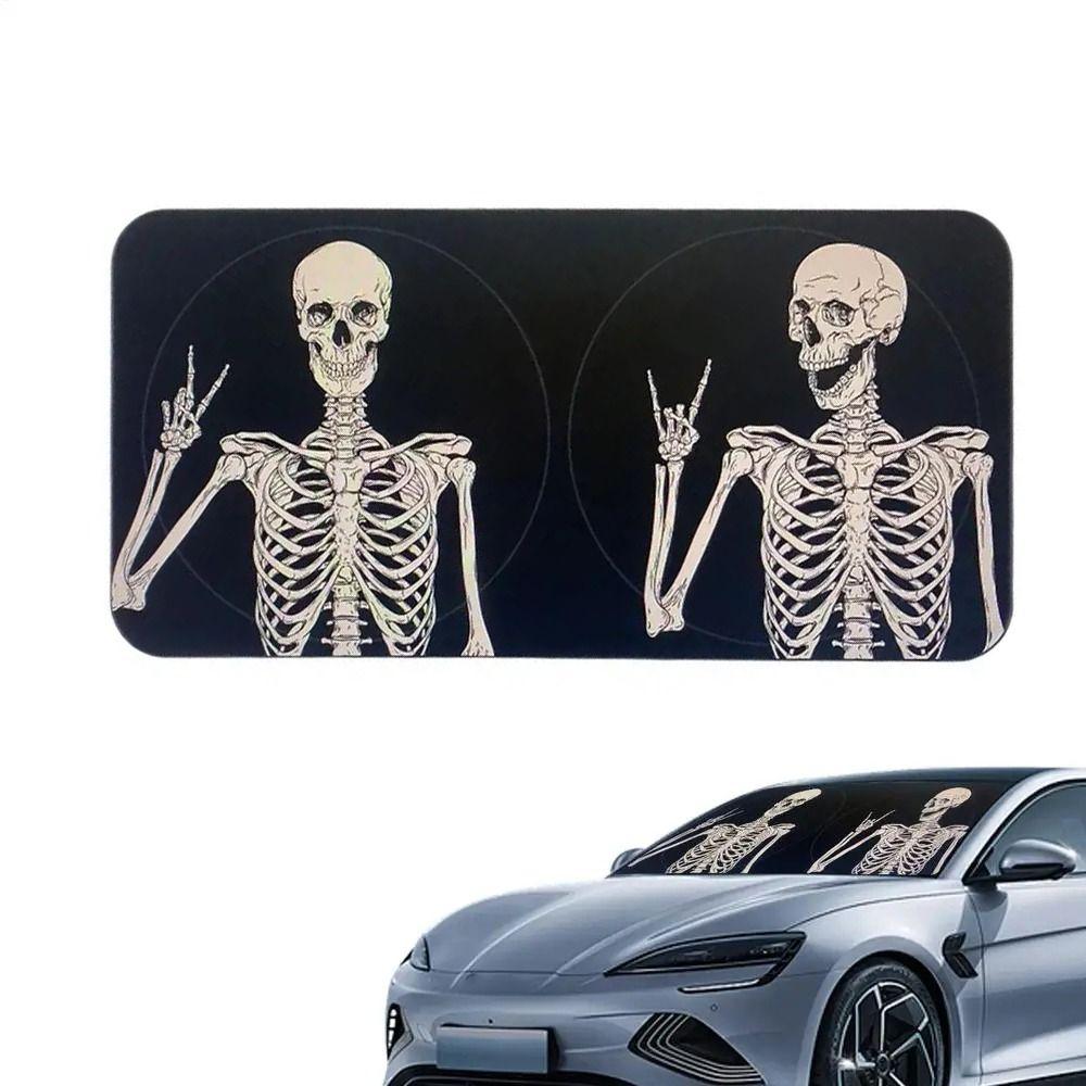 Car Protection Car Windshield Sun Shade Skull Pattern Car Front Window Cover Summer Skull
Car Protection Car Windshield Sun Shade Skull Pattern Car Front Window Cover Summer Skull