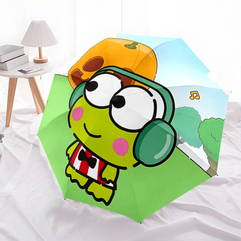 1pc Cute Cartoon Frog with Pumpkin Hat - Automatic Opening Folding Umbrella, Portable Design, Iron Frame, Outdoor Use, Festival Gift, Suitable for Fan
1pc Cute Cartoon Frog with Pumpkin Hat - Automatic Opening Folding Umbrella, Portable Design, Iron Frame, Outdoor Use, Festival Gift, Suitable for Fan