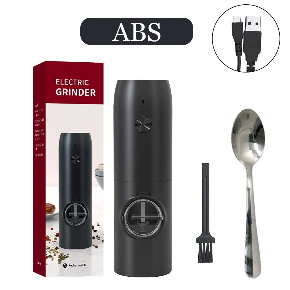 Automatic Pepper Grinder With Adjustable Roughness Freshly Ground Pepper USB Rechargeable Powder Grinder kitchen Tool
Automatic Pepper Grinder With Adjustable Roughness Freshly Ground Pepper USB Rechargeable Powder Grinder kitchen Tool