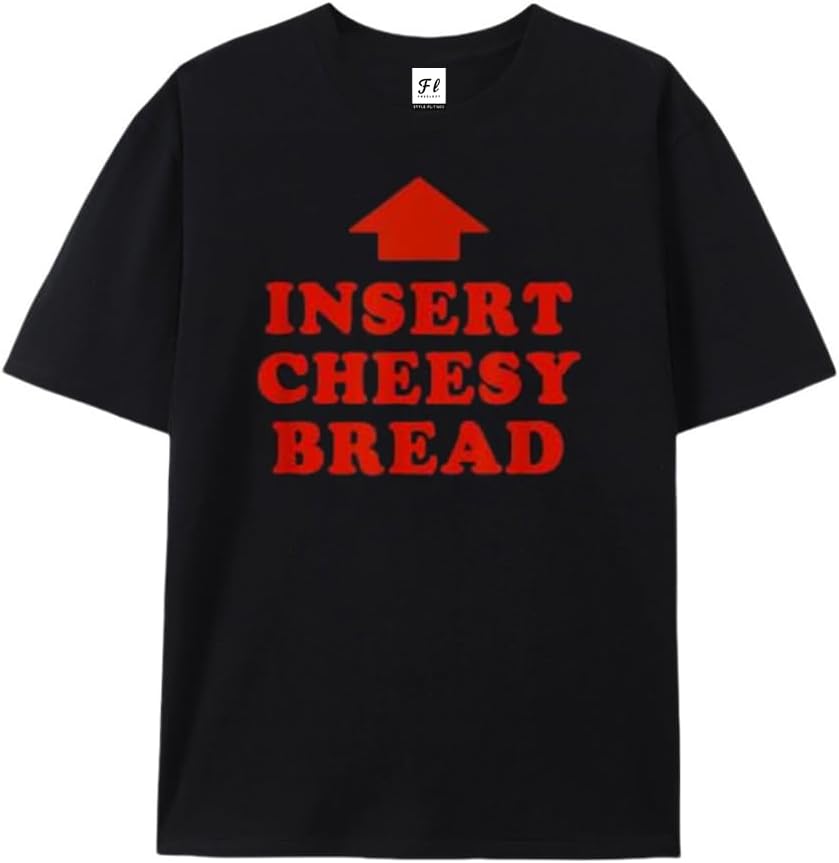 Insert Cheesy Bread Viral T-Shirt Black 5XL різнокольоровий
Insert Cheesy Bread Viral T-Shirt Black 5XL різнокольоровий