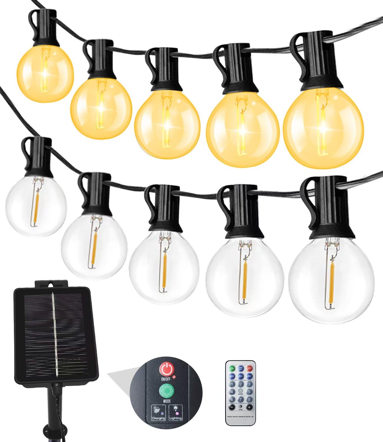 LED String Warm 25 8 Remote Control IP65 Waterproof and Solar Garden Automatic Automatic PET E12 Base G40 Ideal for and Holiday and Emergency Lighting
LED String Warm 25 8 Remote Control IP65 Waterproof and Solar Garden Automatic Automatic PET E12 Base G40 Ideal for and Holiday and Emergency Lighting