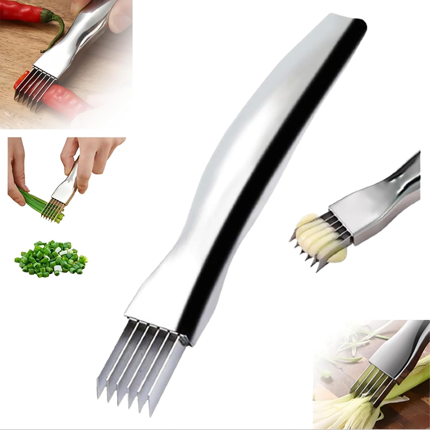 Луковый ломтик, 2025 Обновленный Шелковый Нож Из Нержавеющей Стали Нарезанный Зеленый Лук Нож Кухонный Овощерезка Бытовая
Луковый ломтик, 2025 Обновленный Шелковый Нож Из Нержавеющей Стали Нарезанный Зеленый Лук Нож Кухонный Овощерезка Бытовая