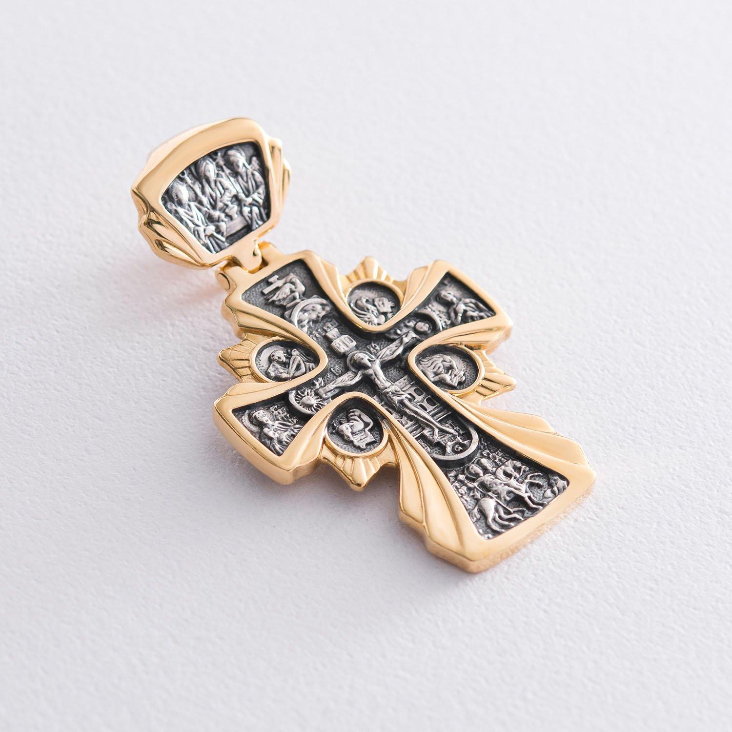 Розп яття. Ікона Божої Матері Державна (чорніння, позолота) Oniks срібний
Розп яття. Ікона Божої Матері Державна (чорніння, позолота) Oniks срібний