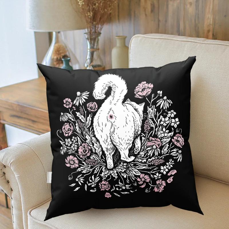 Cat Mysterious Divination Cushion Cover Pillow Black Polyester Throw Home Decoration 30x30cm
Cat Mysterious Divination Cushion Cover Pillow Black Polyester Throw Home Decoration 30x30cm