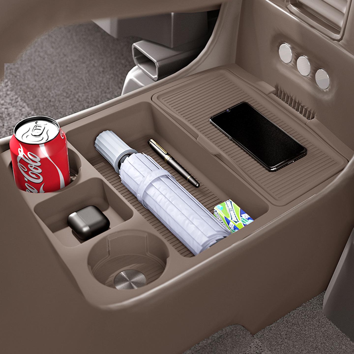 Compatible with 24 Model ZHIJIE R7: Center Console Storage Box Silicone Organizer for Car Interior.
Compatible with 24 Model ZHIJIE R7: Center Console Storage Box Silicone Organizer for Car Interior.
