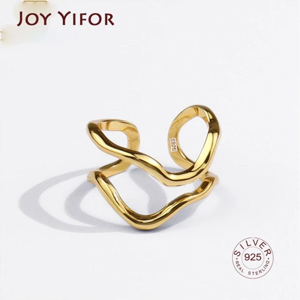 BFCLUB Silver Color Double Irregular Line Geometric Ring Female Simple Fashion French Romantic Charm Jewelry Wholesale
BFCLUB Silver Color Double Irregular Line Geometric Ring Female Simple Fashion French Romantic Charm Jewelry Wholesale