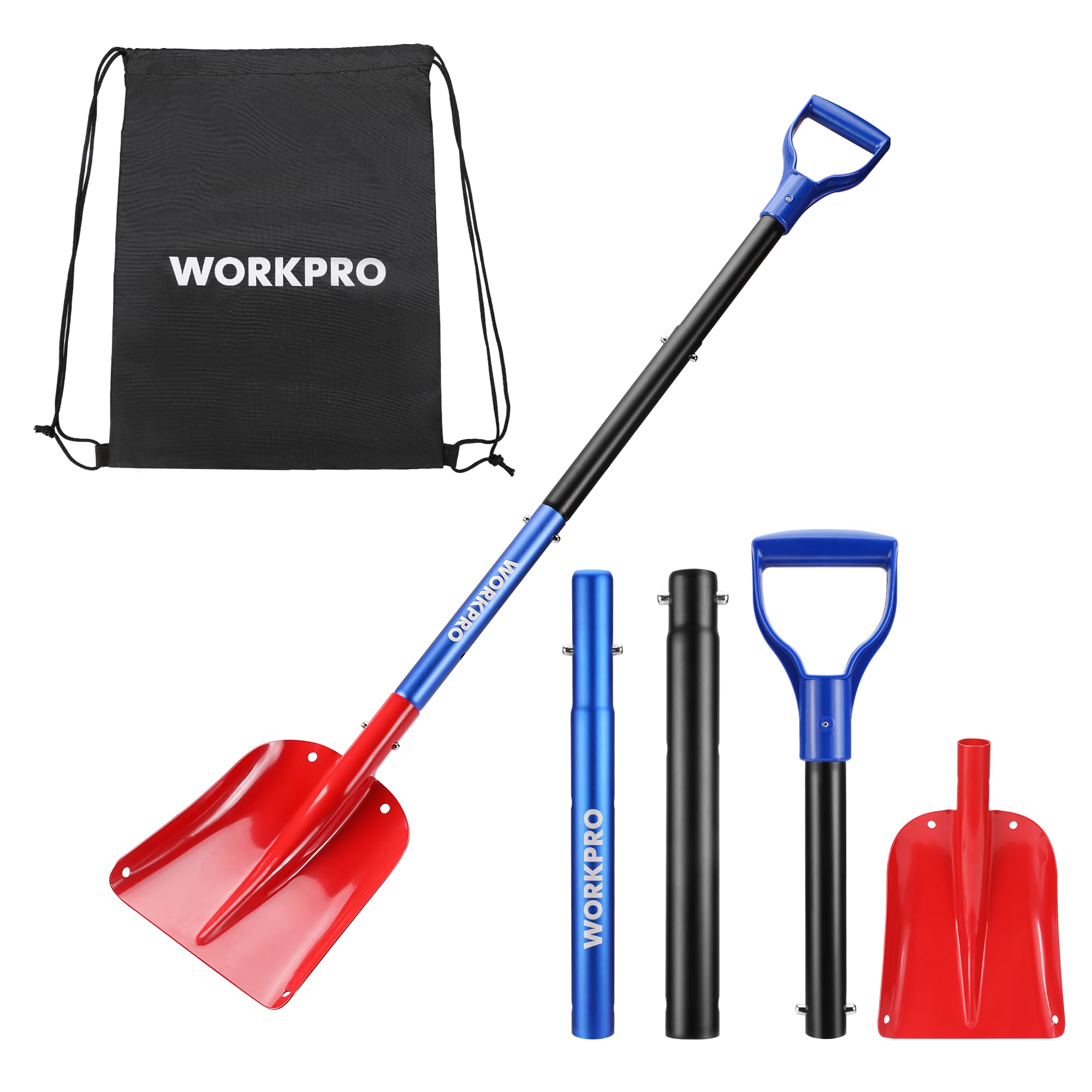 WORKPRO Snow Снег Уборка Автомобильный Алюминиевый 5 Уровней Регулируемый Телескопический Снег Снег Портативный Уборка Для Уборки Снега Сумка Для Хранения Включена Лопата,
WORKPRO Snow Снег Уборка Автомобильный Алюминиевый 5 Уровней Регулируемый Телескопический Снег Снег Портативный Уборка Для Уборки Снега Сумка Для Хранения Включена Лопата,