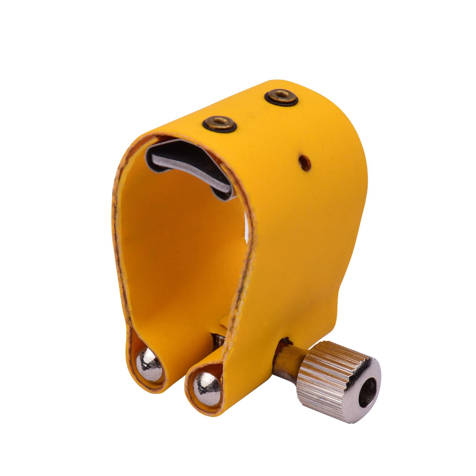 Саксофонная лигатура Компактная прочная саксофонная лигатура для альт-саксофона Бакелитовый мундштук жёлтый
Саксофонная лигатура Компактная прочная саксофонная лигатура для альт-саксофона Бакелитовый мундштук жёлтый