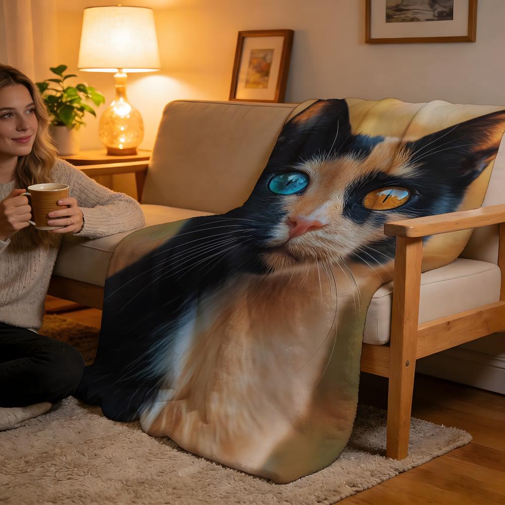 Throw High-Density Short Plush Blanket For Sofa Nap Air-Conditioned Room Soft Skin-Friendly Cat 75x90cm
Throw High-Density Short Plush Blanket For Sofa Nap Air-Conditioned Room Soft Skin-Friendly Cat 75x90cm