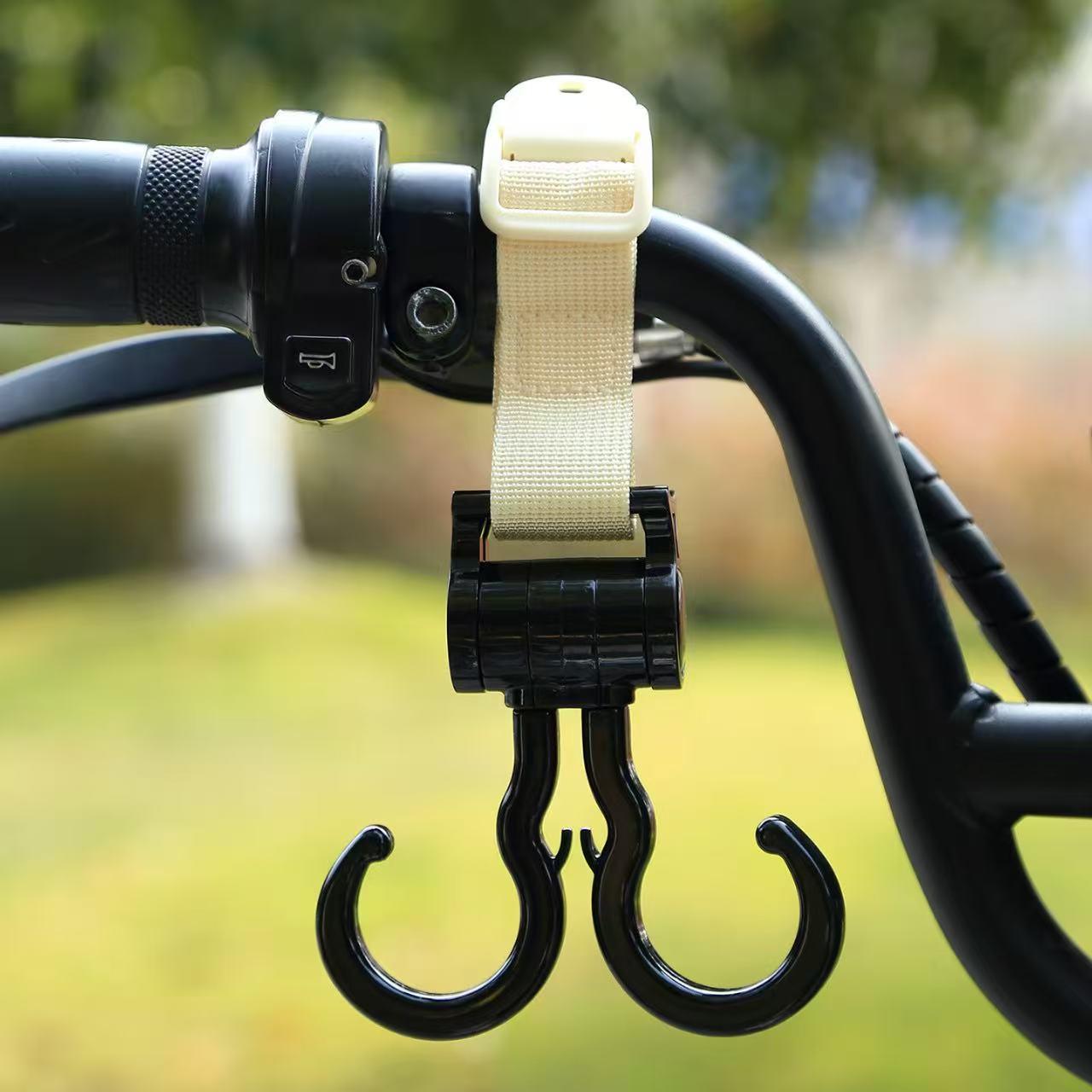 Reinforced Double-Head Hook for Electric Scooter & Stroller - Universal Load-Bearing Accessory
Reinforced Double-Head Hook for Electric Scooter & Stroller - Universal Load-Bearing Accessory
